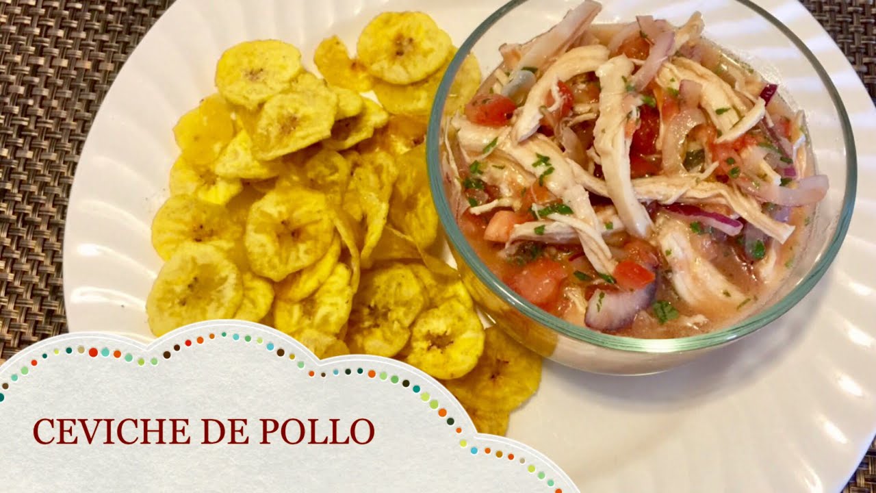🇪🇨CEVICHE DE POLLO 🍗 Una deliciosa receta con un pequeño cambio en su preparación