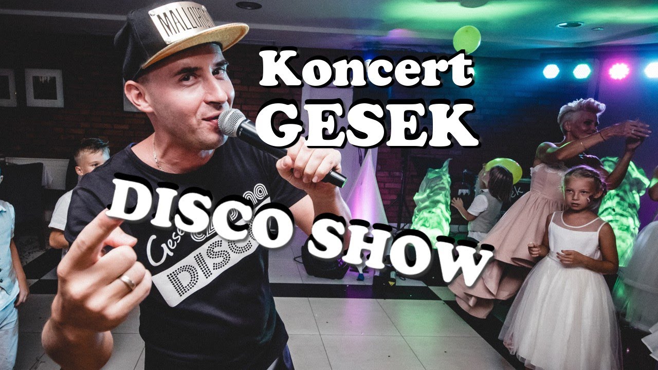 GESEK - KONCERT NA WESELU (disco polo show)