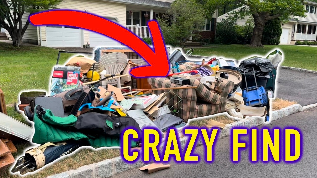 This GARBAGE PICK FIND Saved us Hundreds of Dollars! Trash Pick Dumpster Dive with us!