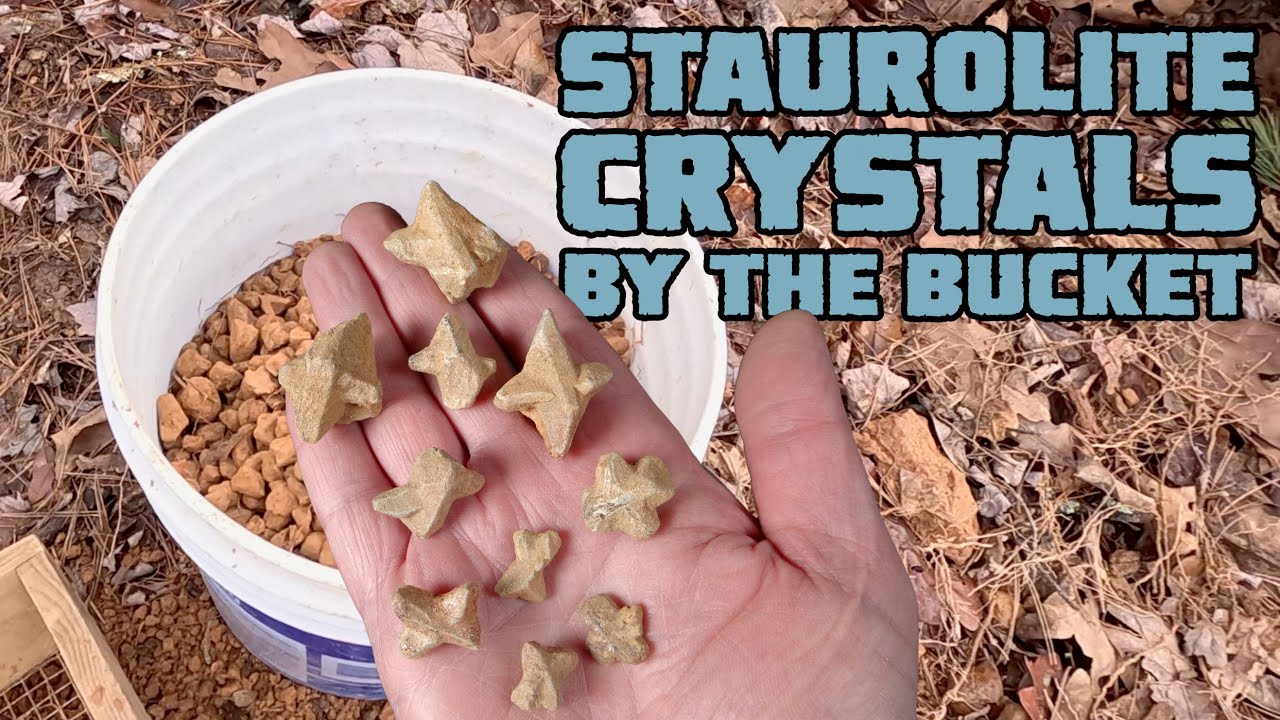 Staurolite Hunting at Mason's Farm in North Carolina