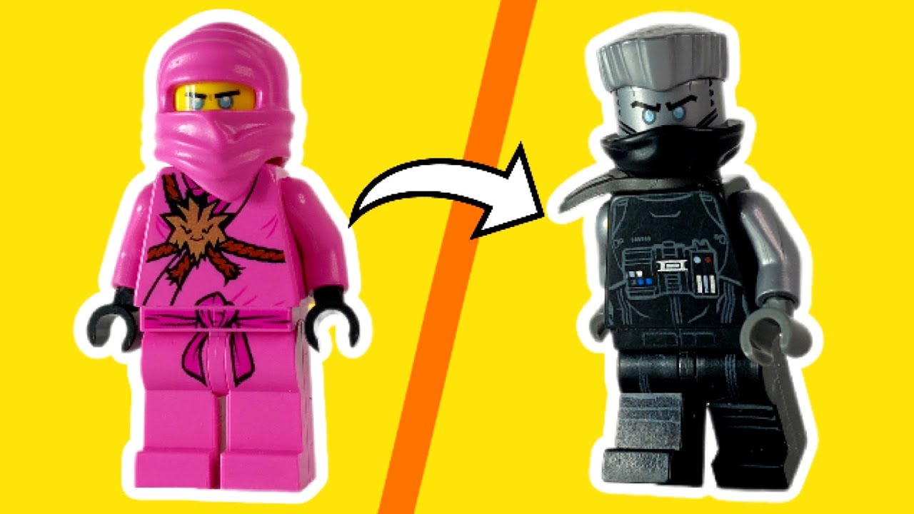 I made REALISTIC Lego Ninjago Minifigures…