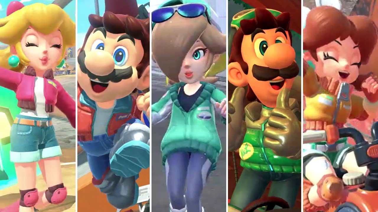 Mario Kart World - All Touring Outfits