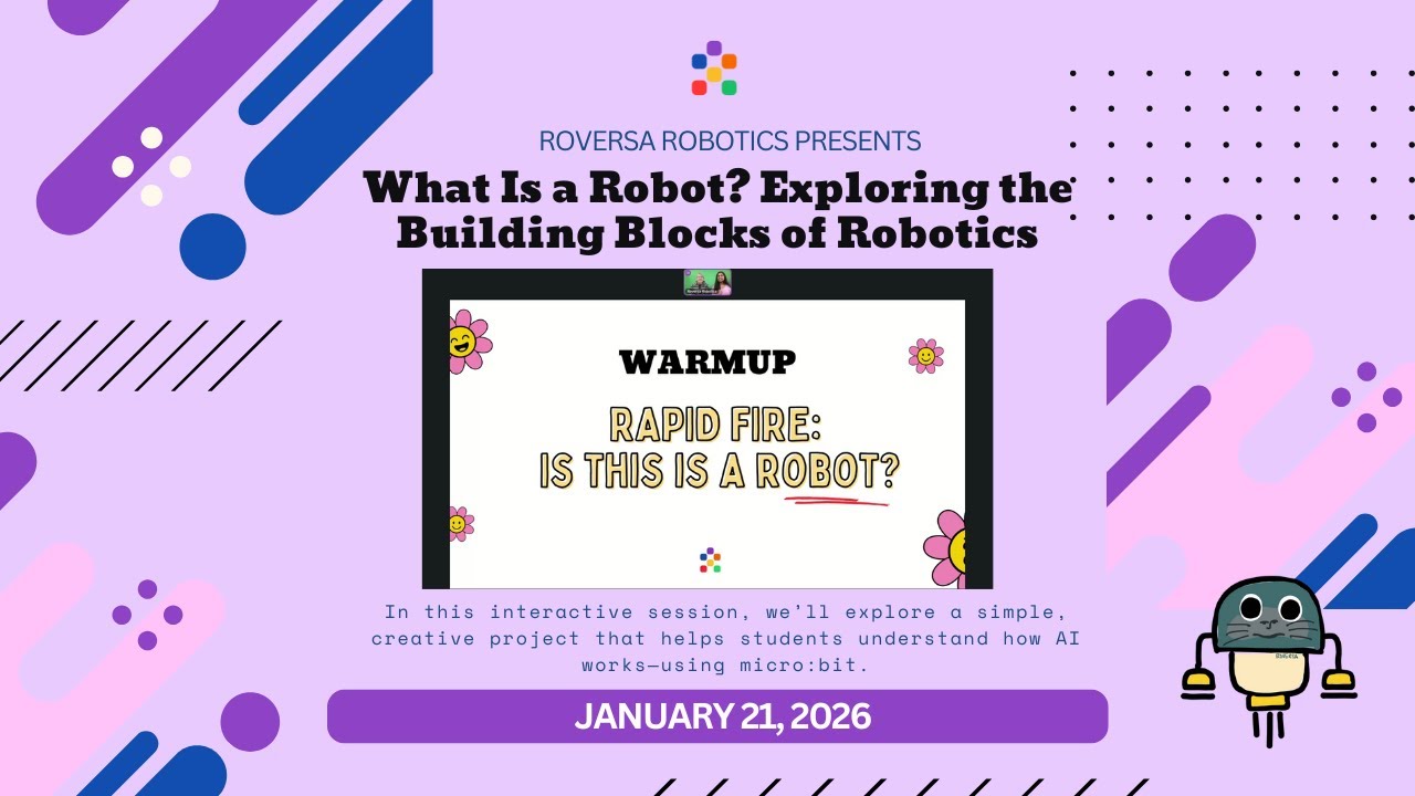 What Is a Robot? Exploring the Building Blocks of Robotics