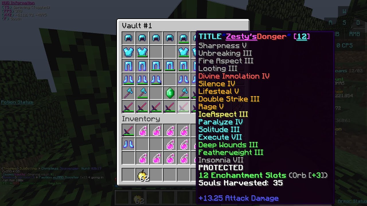 CosmicPvP | 12 LORE GOD KILLS | Jungle Planet