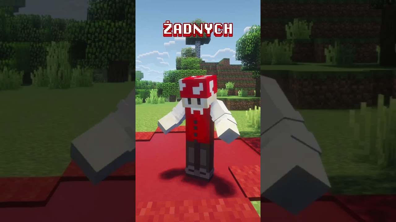 KTO WYTRZYMA DŁUŻEJ W *CZERWONYM* K&Oacute;ŁKU?! LEPIEJ NIE WCHODZIĆ!  #minecraft #minecraftshorts