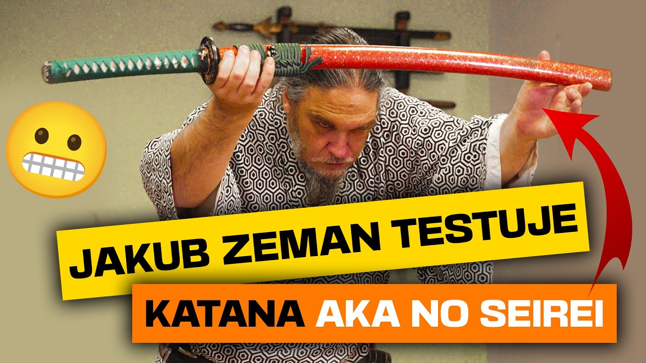 Katana pro náročné💪 Co na ni říká český samuraj? Zkouška tameshigiri | chladnezbrane.eu
