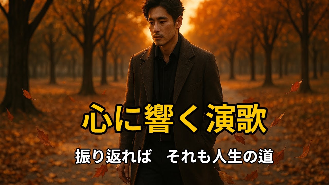 振り返れば　それも人生の道｜心に響く人生演歌
