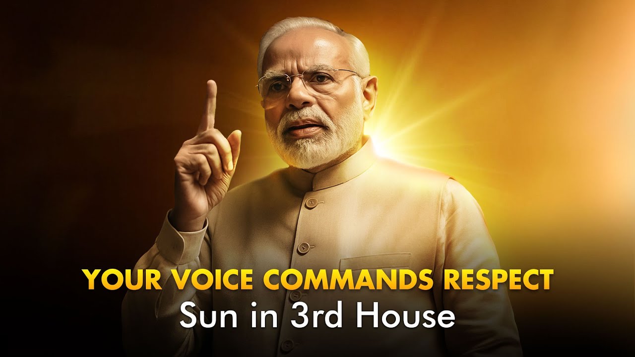 Sun in 3rd House 🌞 | Vedic Astrology Secrets of Voice, Courage & Siblings