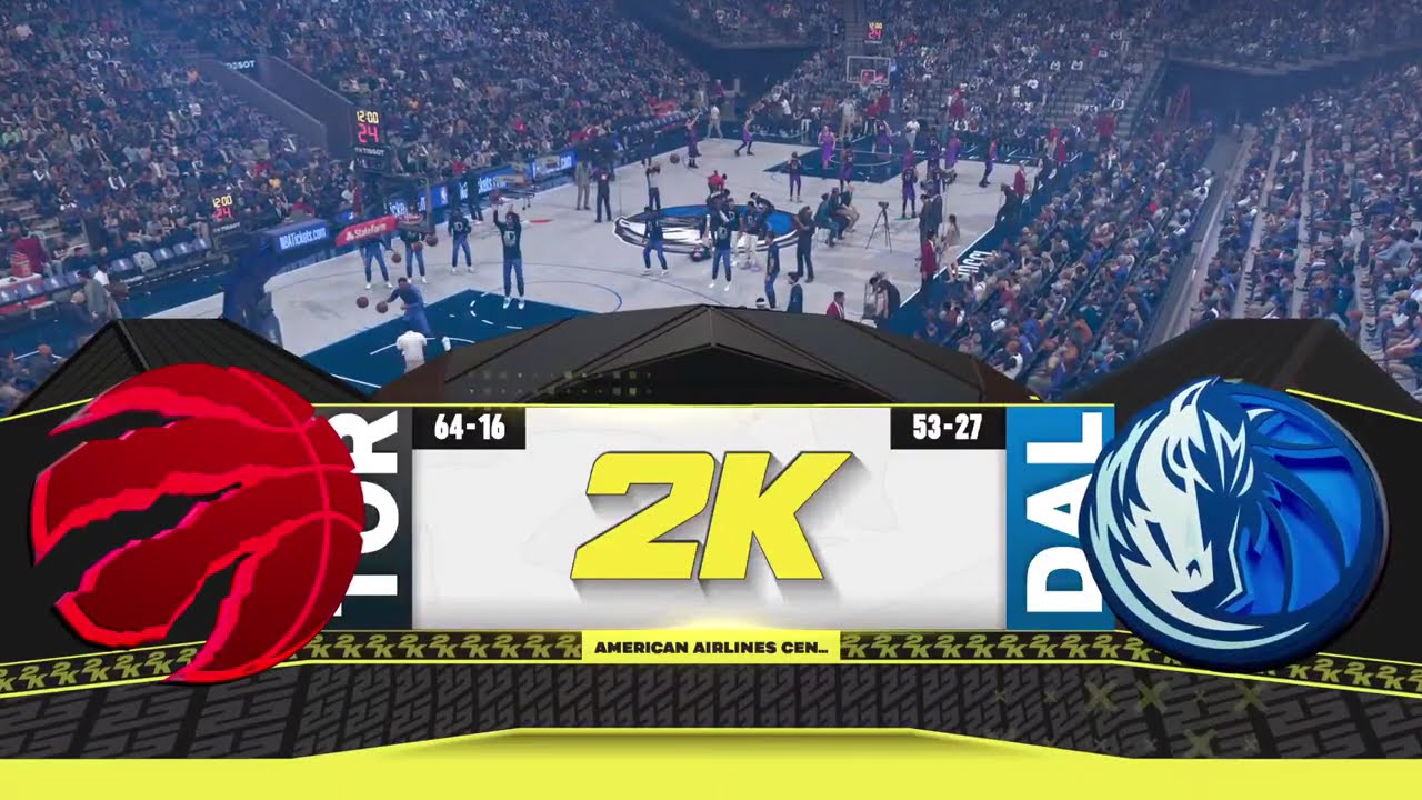 NBA 2K25 | Raptors @ Mavericks, Apr 11th