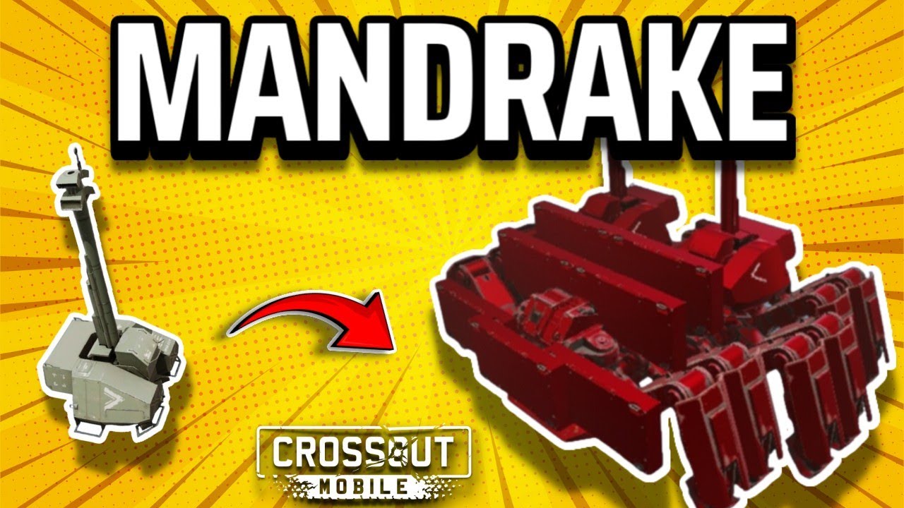 *NEW* MANDRAKE Artillery = OP! 🔥 • Crossout Mobile