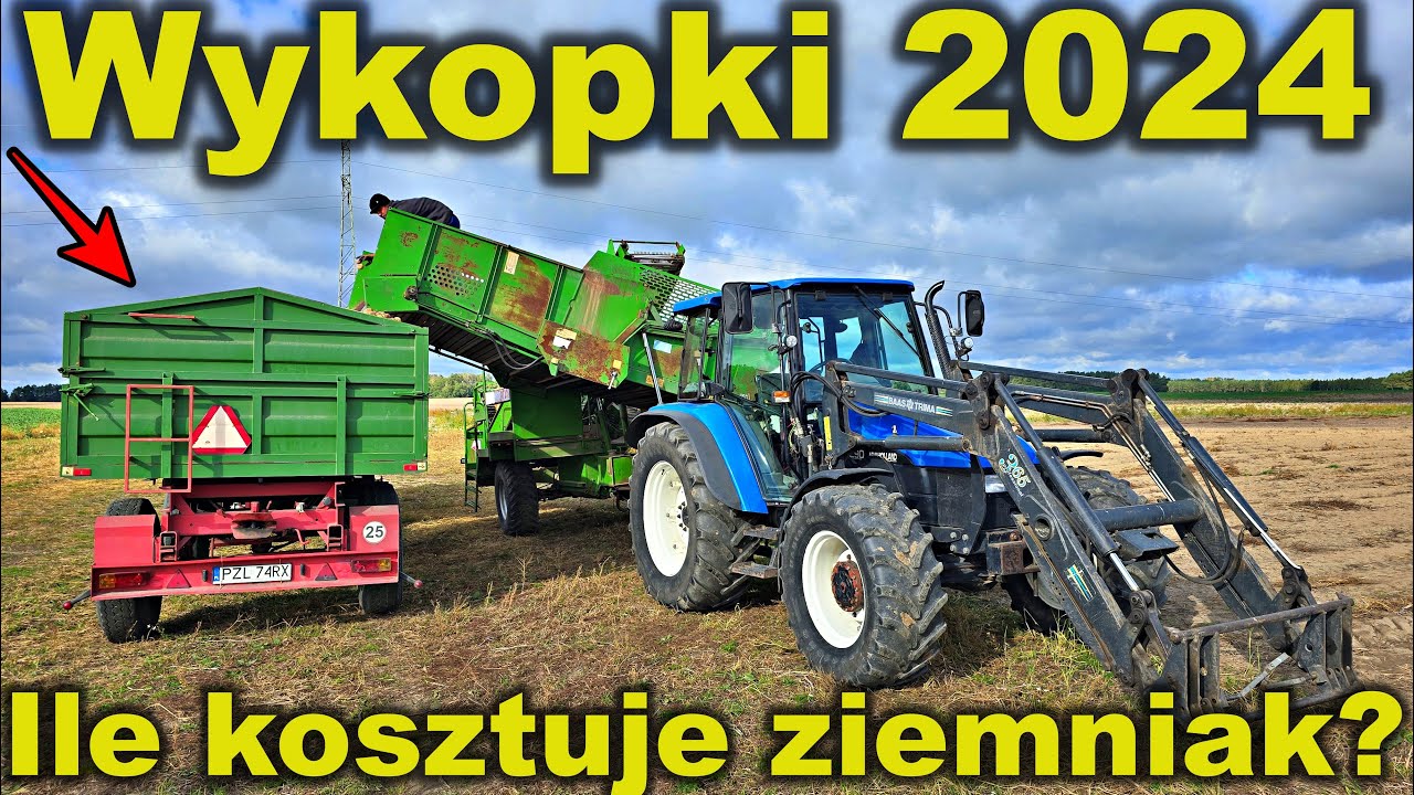 Wykopki 2024 | Ile kosztują ziemniaki przemysłowe? | Jaka skrobia i parametry kopania? - sprawdź!