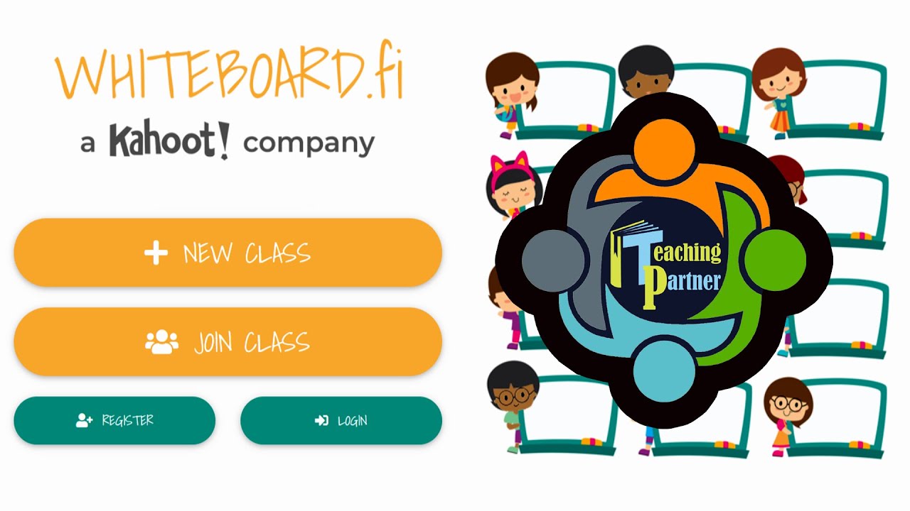 Virtual whiteboard for students - Collaborative tools for teachers