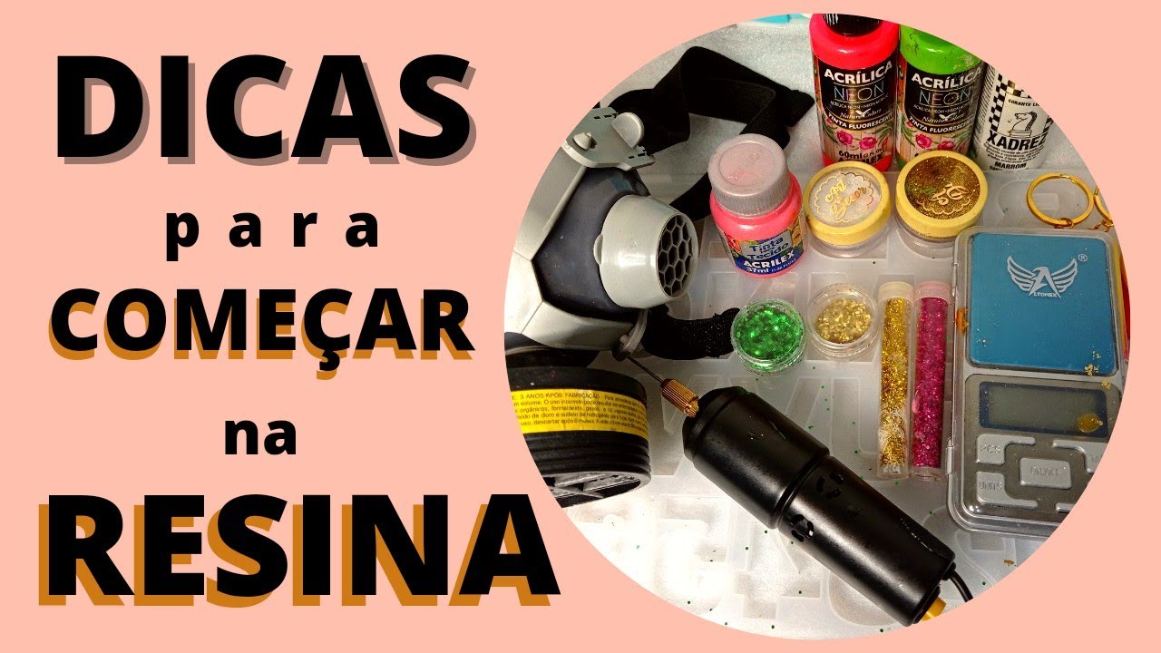 COMO COMEÇAR NA RESINA GASTANDO POUCO - Fernanda Fernandes