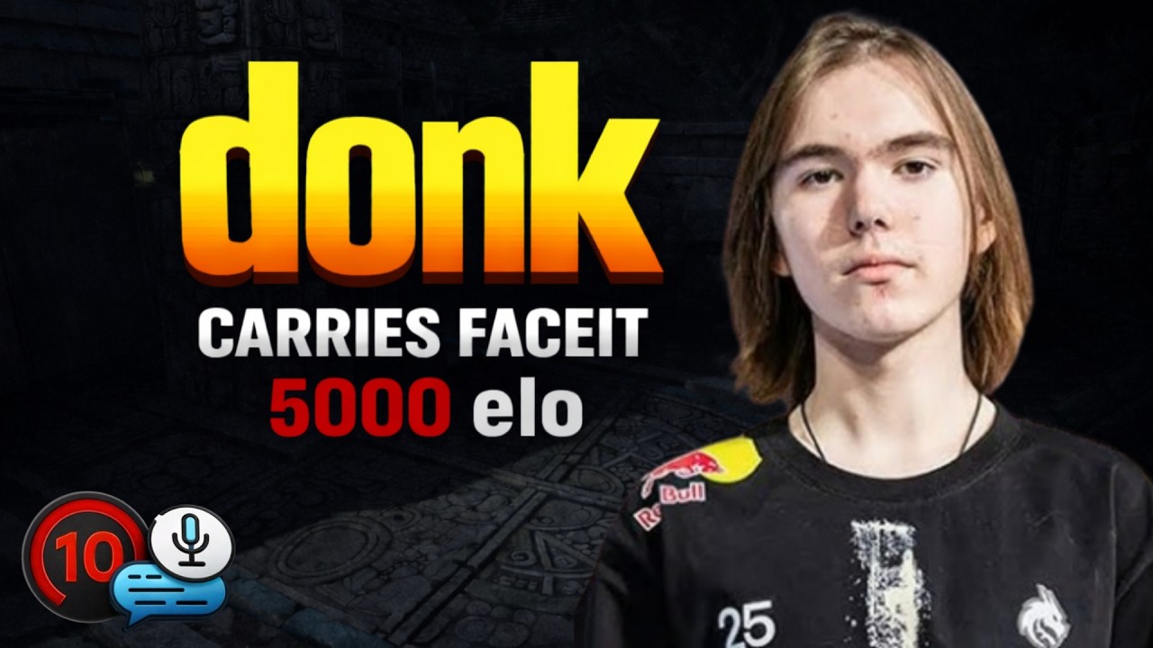 donk Is Close To #1 FACEIT Rank Again | 5000 elo DONK Highlights! CS2