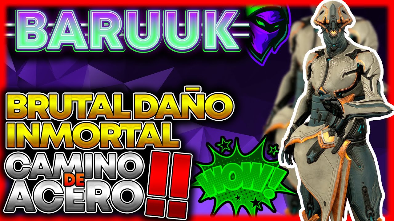 😍Build Baruuk 100% INMORTAL y con un DAÑO INCREÍBLE❗ (No subestimes su potencial) [2022]