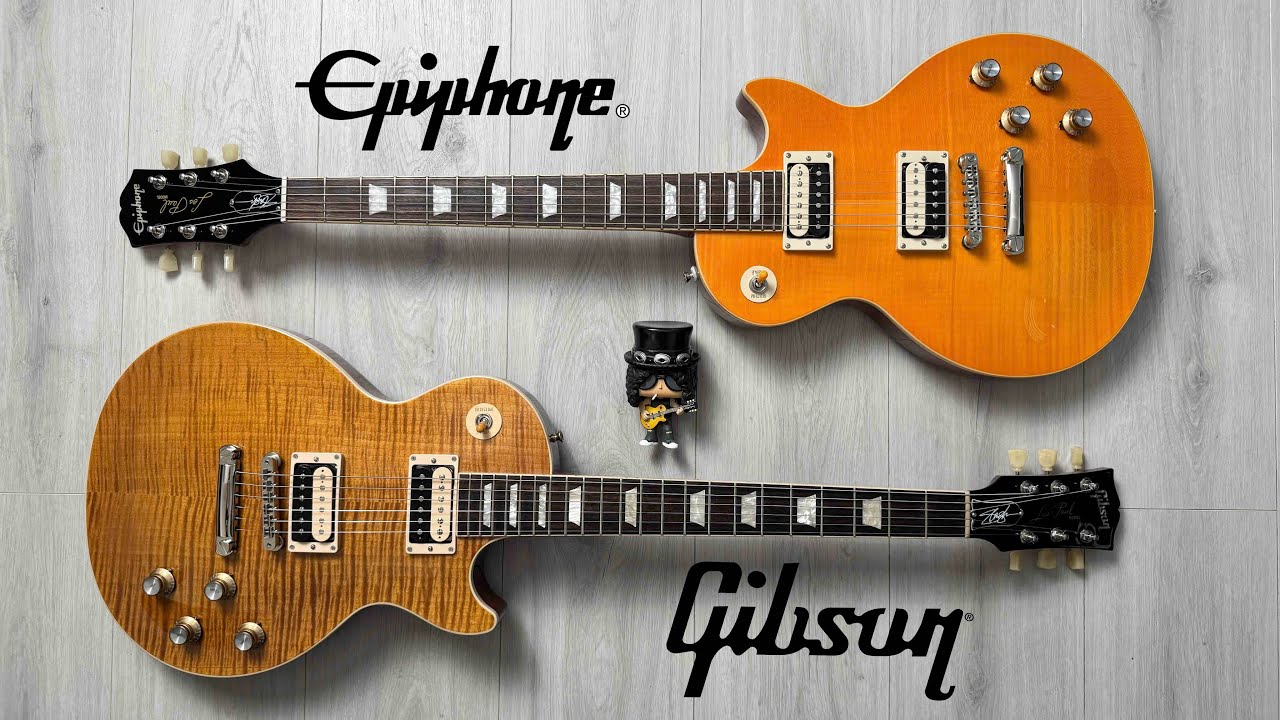 Gibson vs Epiphone Slash Les Paul Standard Appetite Burst