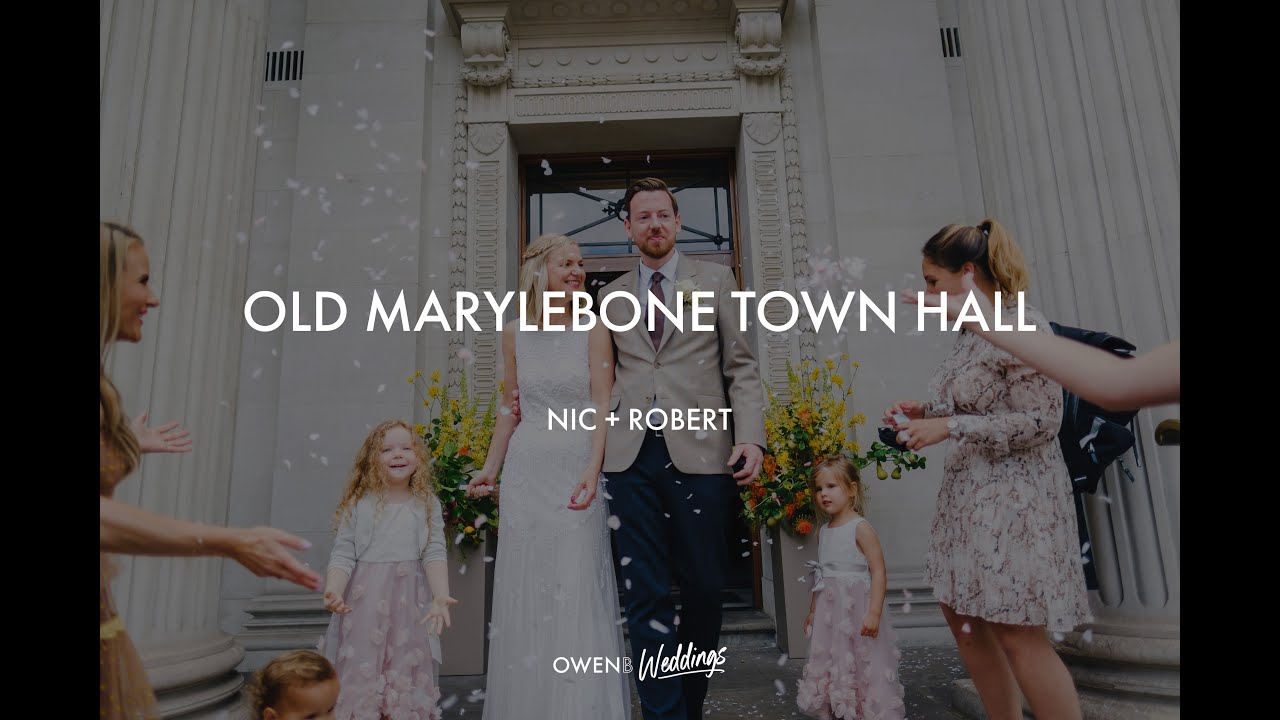 Old Marylebone Town Hall Wedding Photography | Nic + Robert