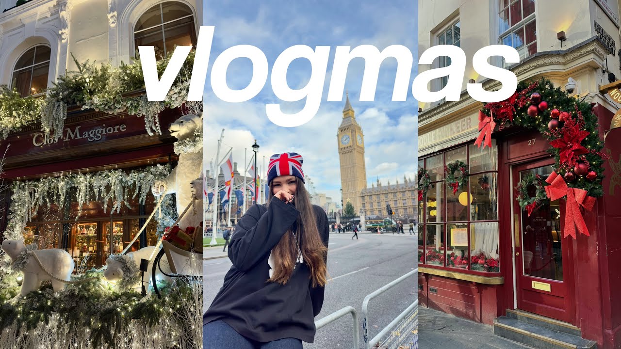 VLOGMAS ❤️ CHRISTMAS IN LONDON