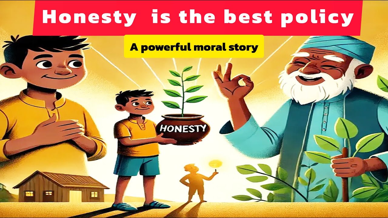 Honesty is the best policy | Honesty Always Wins | English Moral Story #moralstory #inspiringstory