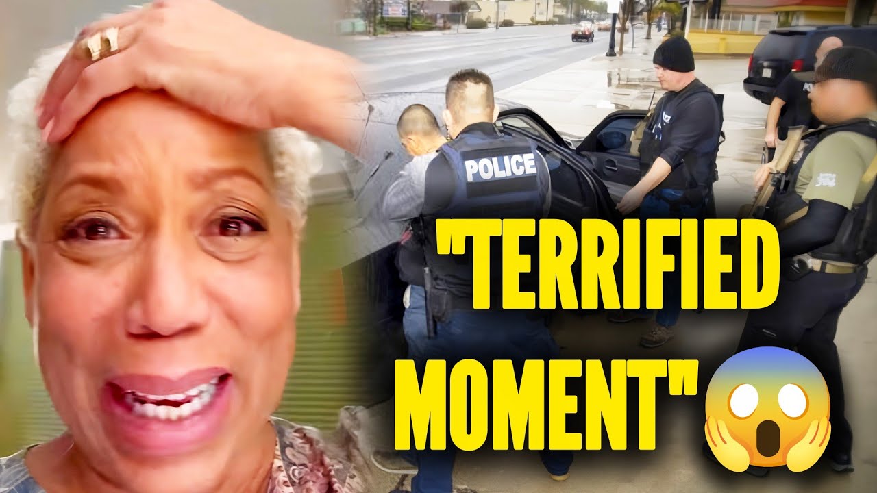 ROLONDA WATTS CRYING & TERRIFIED AFTER STOPPED BY ICE AGENTS 