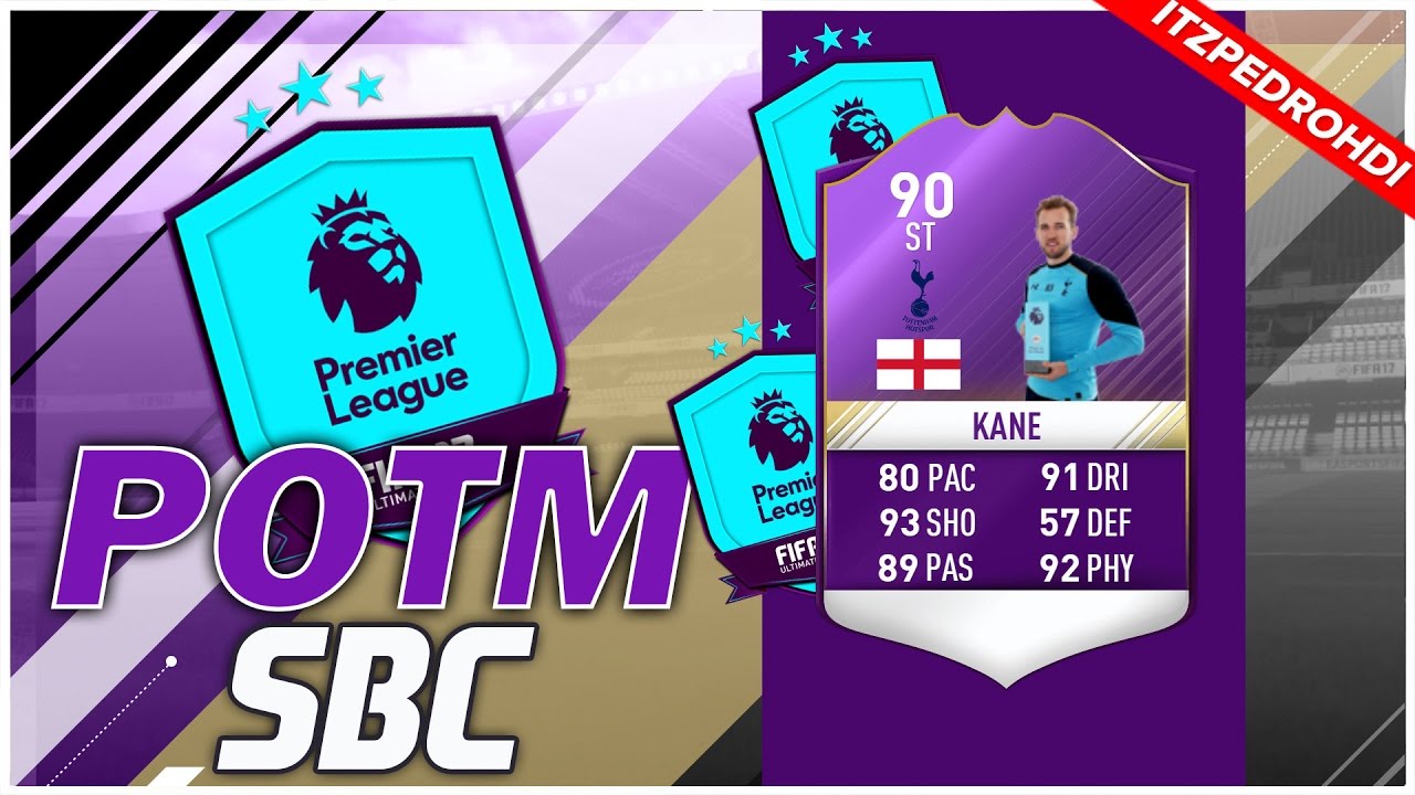 FIFA 17 PLAYER OF THE MONTH SBC KANE