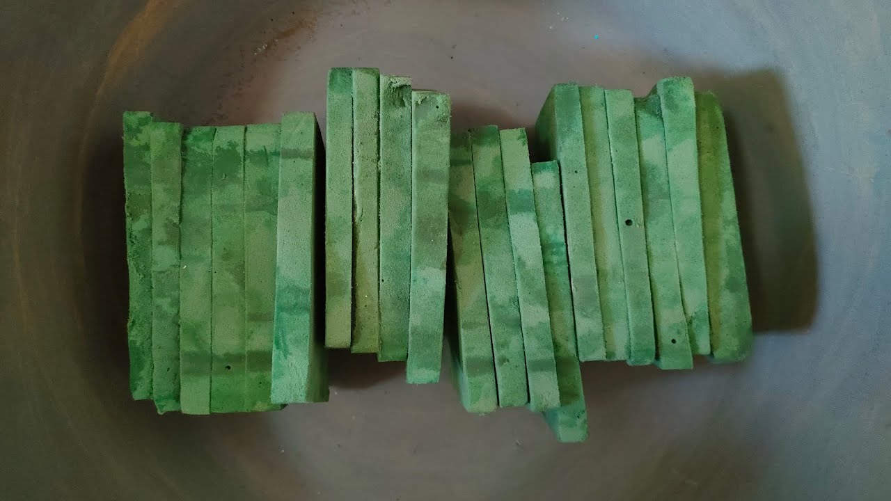 ASMR Plain Frozen Floral Foam Crush