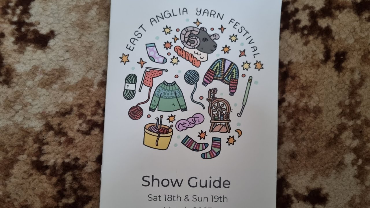 littleworkroomcrafts.  East Anglia Yarn Festival special. episode 141