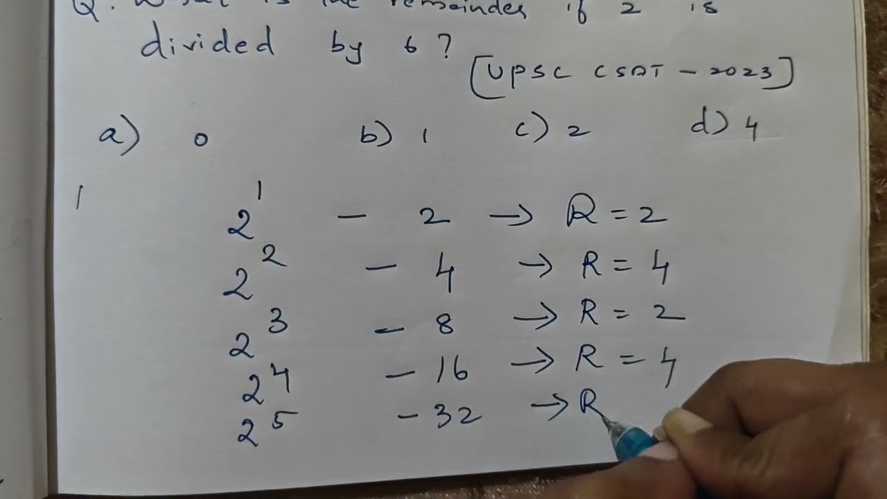 CSAT - UPSC PAPER 2 PYQ