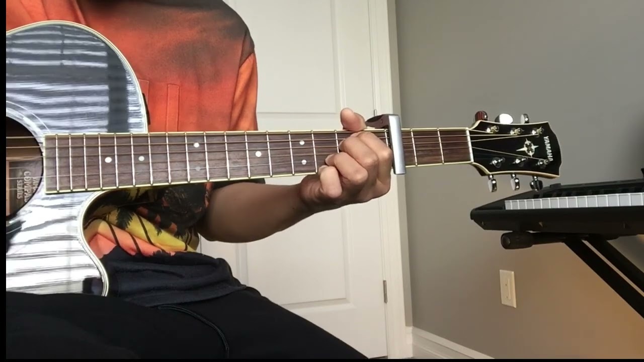 Way back into love by Hugh Grant and Haley Bennet guitar cover
