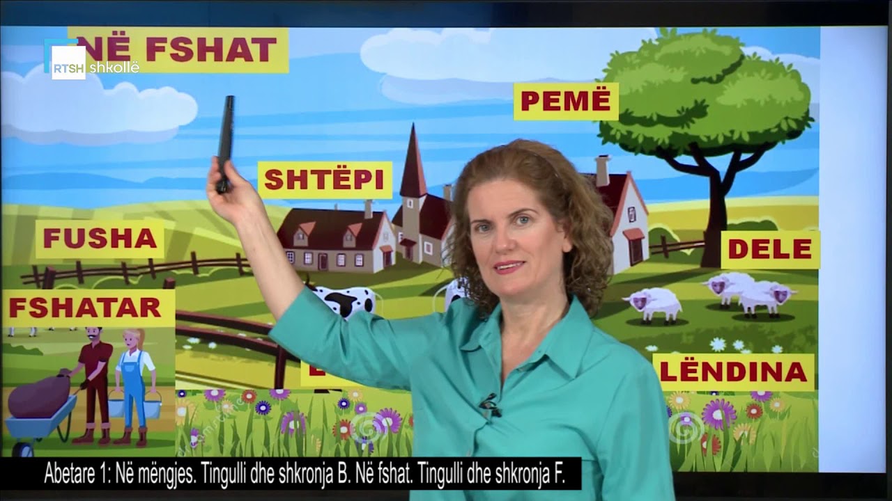 Abetare 1 - Në mëngjes. Tingulli dhe shkronja B. Në fshat. Tingulli dhe shkronja F.