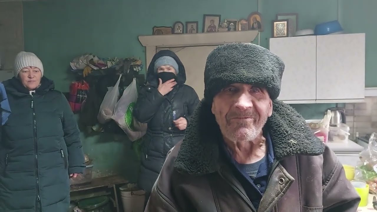 С Любой приехали к деду Матвею!