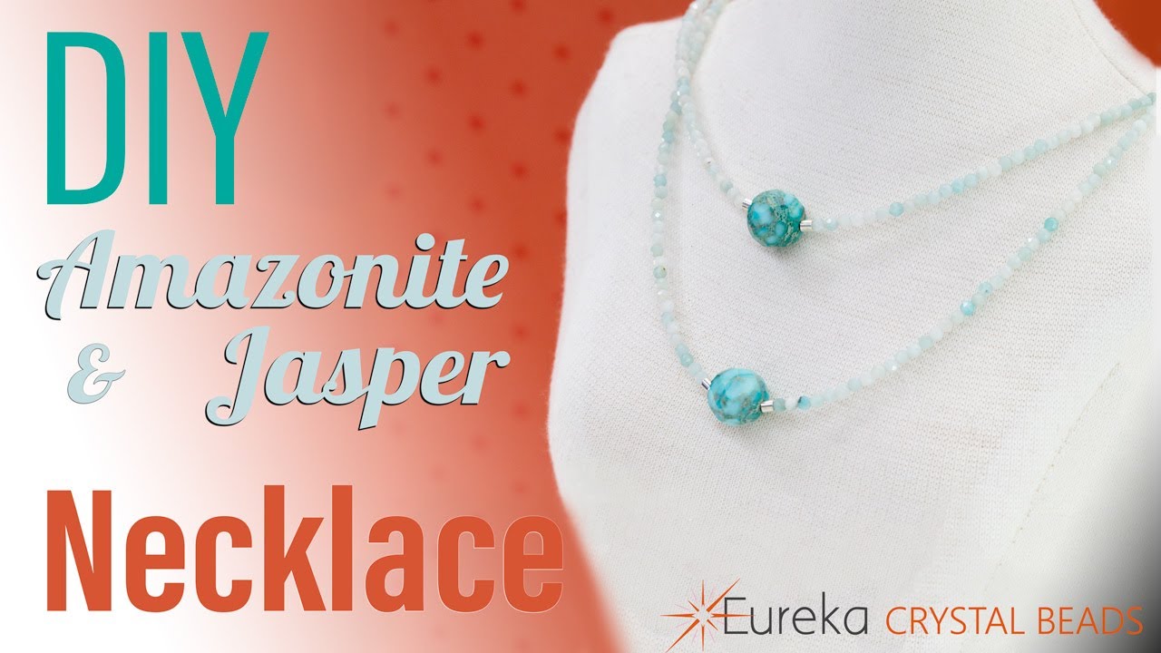 How to Make an Easy Layered Necklace with Sterling Chain and Semi-precious Stones