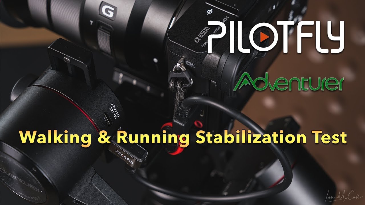 Тест стабилизации при ходьбе и беге Pilotfly Adventurer [4K HDR]