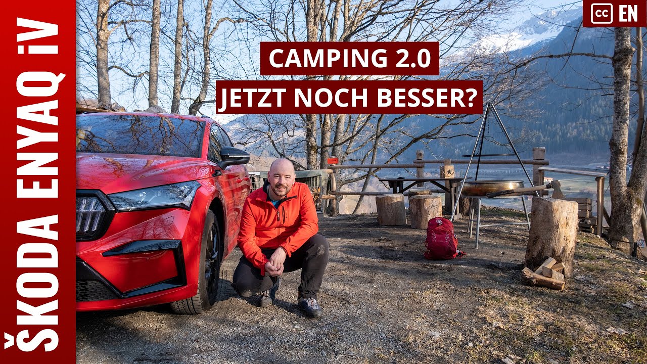 Camping 2.0 - Übernachten im Skoda ENYAQ iV, Roadtrip in den Schweizer Alpen