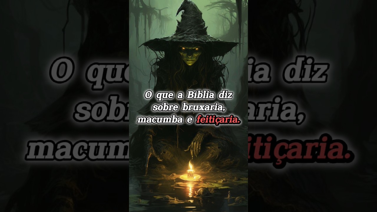 O que a B&iacute;blia diz sobre bruxaria, macumba e feiti&ccedil;aria.