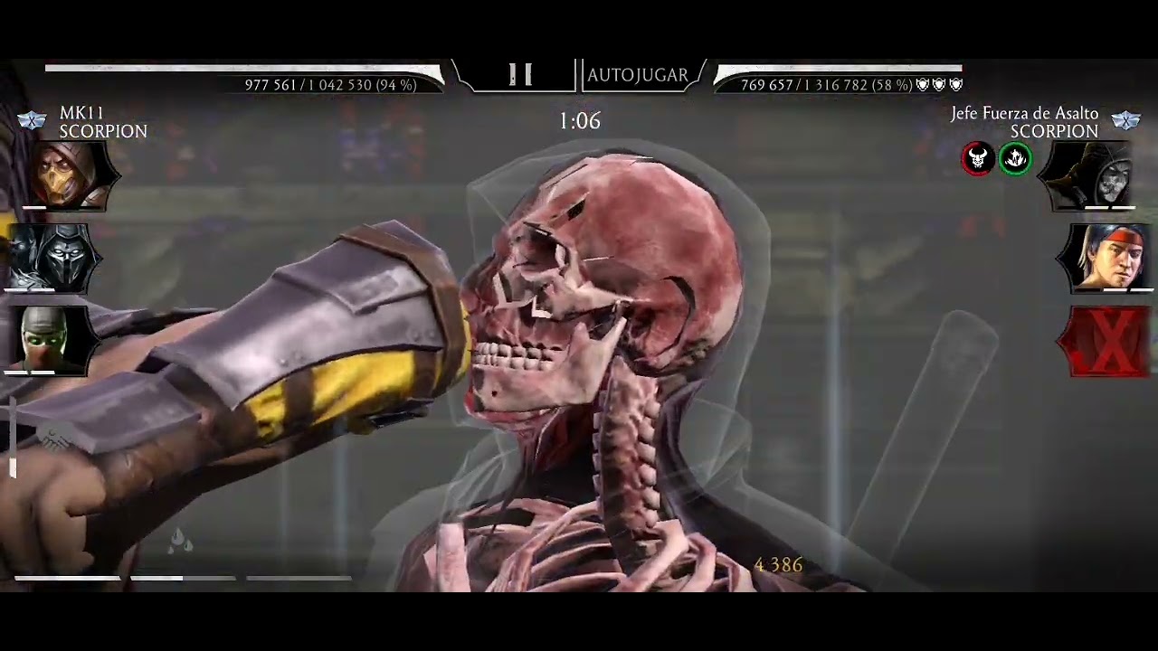 batalla 100 torre klasica fatal última vuelta:Mortal Kombat Mobile.