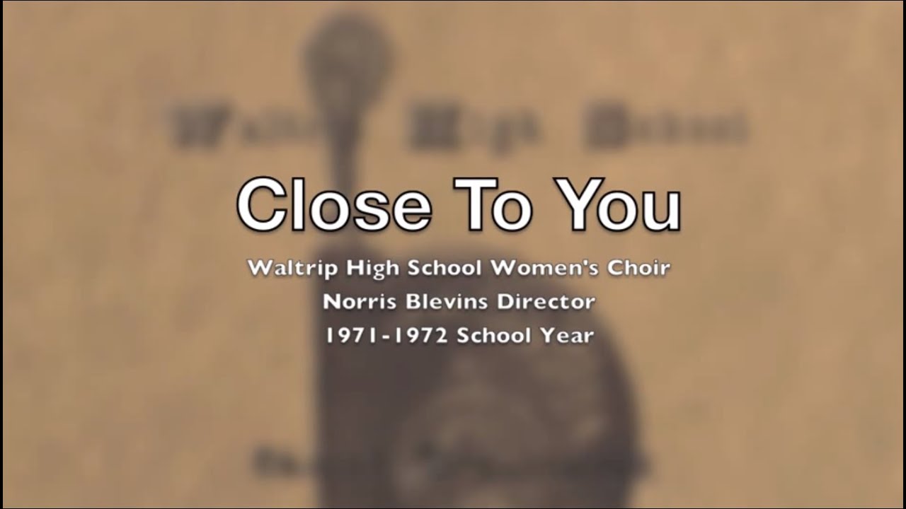 Close to You - Burt Bacharach SSA