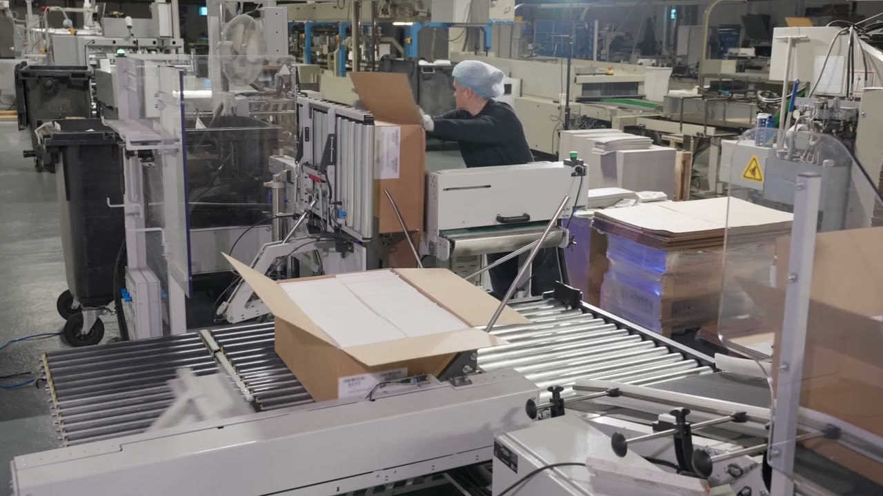 ERGOSA Semi-Automatic Packer for Folder-Gluers
