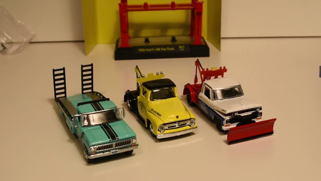 M2 Diecast 1956 Ford F100 Moon Tow Truck Kit Build