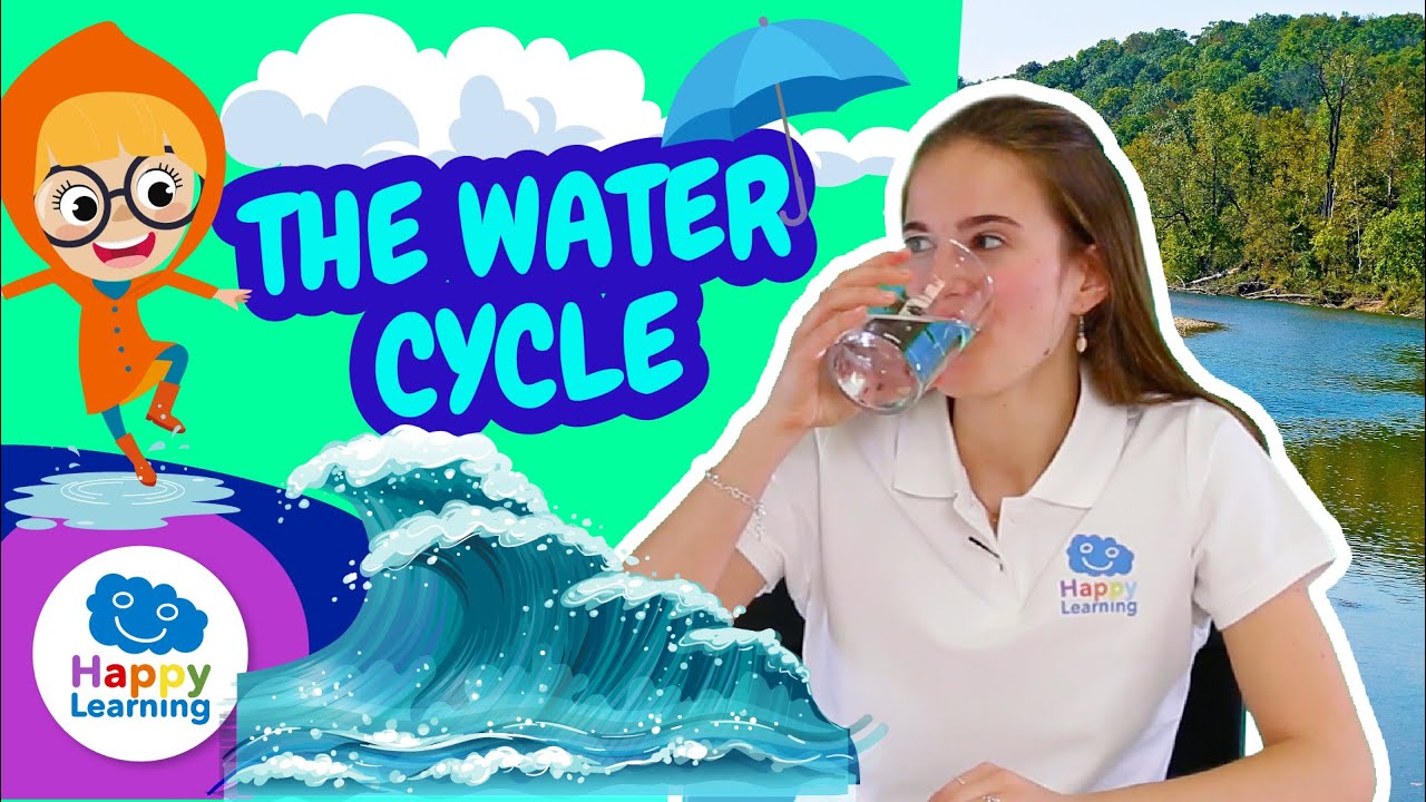 THE WATER CYCLE, Learning with Sarah  | Natural Science for kids | Happy Learning