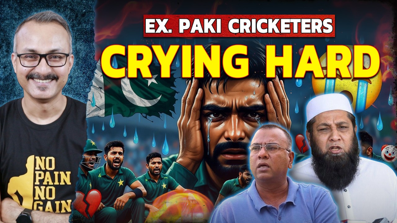 Inzamam and Other Former Paki Cricketers Crying | इंज़माम और दूसरे पूर्व पाकी क्रिकेटर्स का रोना