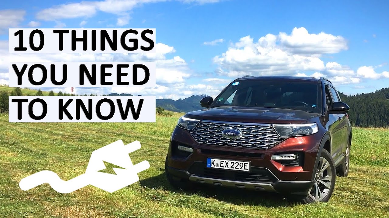 10 Things You Need To Know About the new FORD EXPLORER Plug-in Hybrid with 457 HP