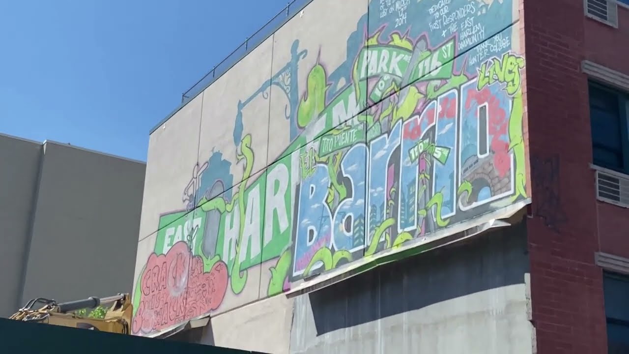 Walking the El Barrio in East Harlem, NYC