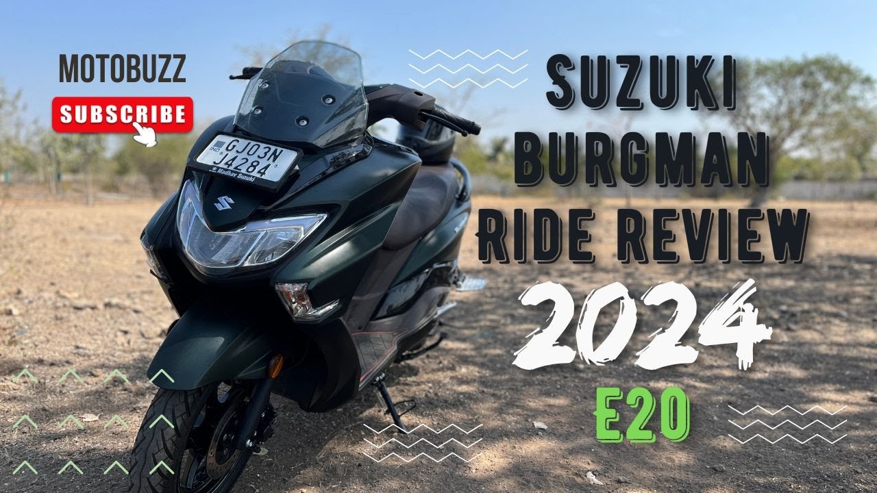 Suzuki Burgman Street 2024 Ride Review | Ride Connect Edition