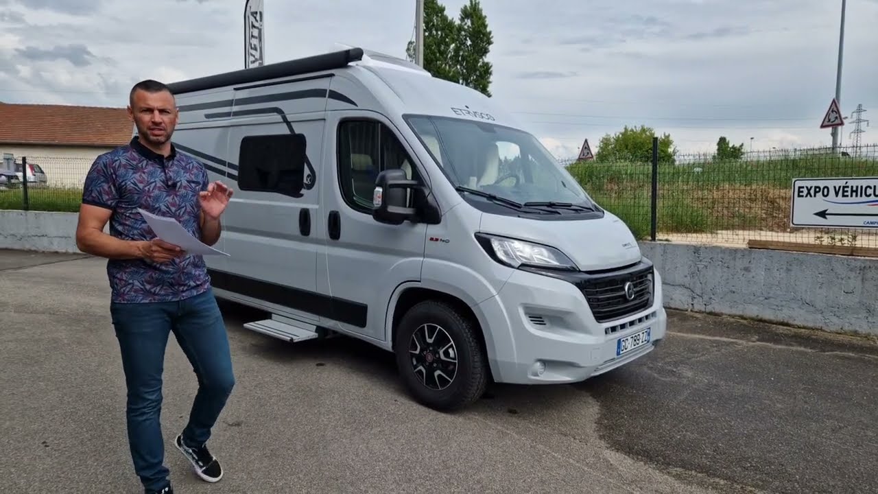 Camping-car fourgon etrusco 600DB groupe hymer boîte automatique AT9