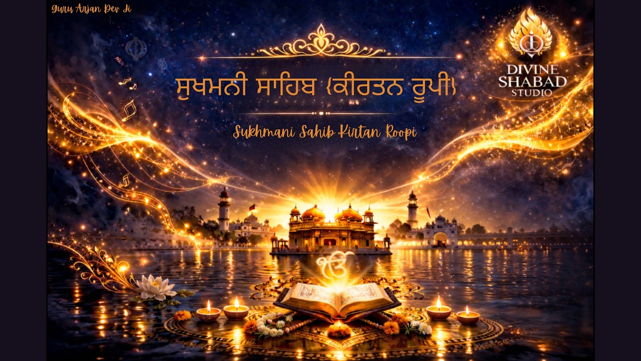 ਕੀਰਤਨ ਰੂਪੀ ਸੁਖਮਨੀ ਸਾਹਿਬ | Kirtan Roopi Sukhmani Sahib | Peaceful Gurbani | Guru Arjan Dev Ji