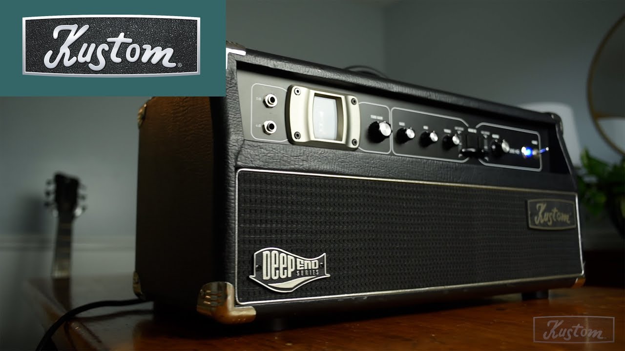 Kustom DE300HD- Hybrid Tube Bass Head