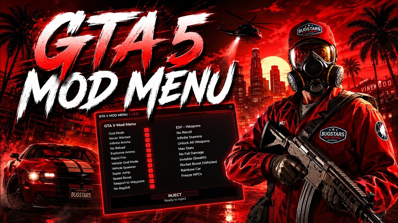 🔥 GTA 5 Mod Menu PC 2026 | FREE Kiddions Cheat + Money Hack & Online Mods [WORKING]