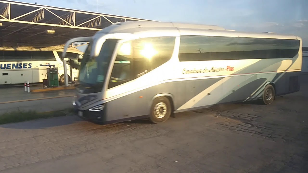 Llegando a la Central de Autobuses de Chihuahua en Omnibus de Mexico Plus
