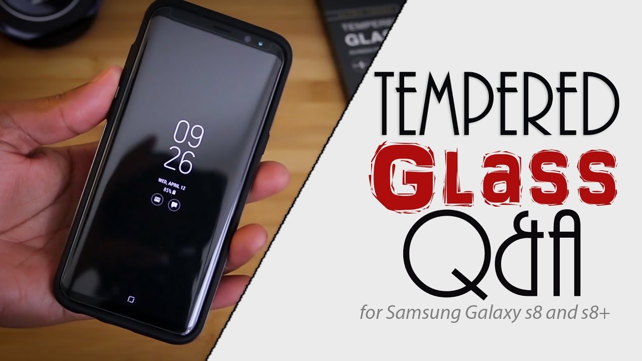 Samsung Galaxy S8 and S8+ Tempered Glass Q&A | GPEL and Olixar